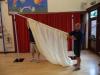 Pole drape linings fittin 2